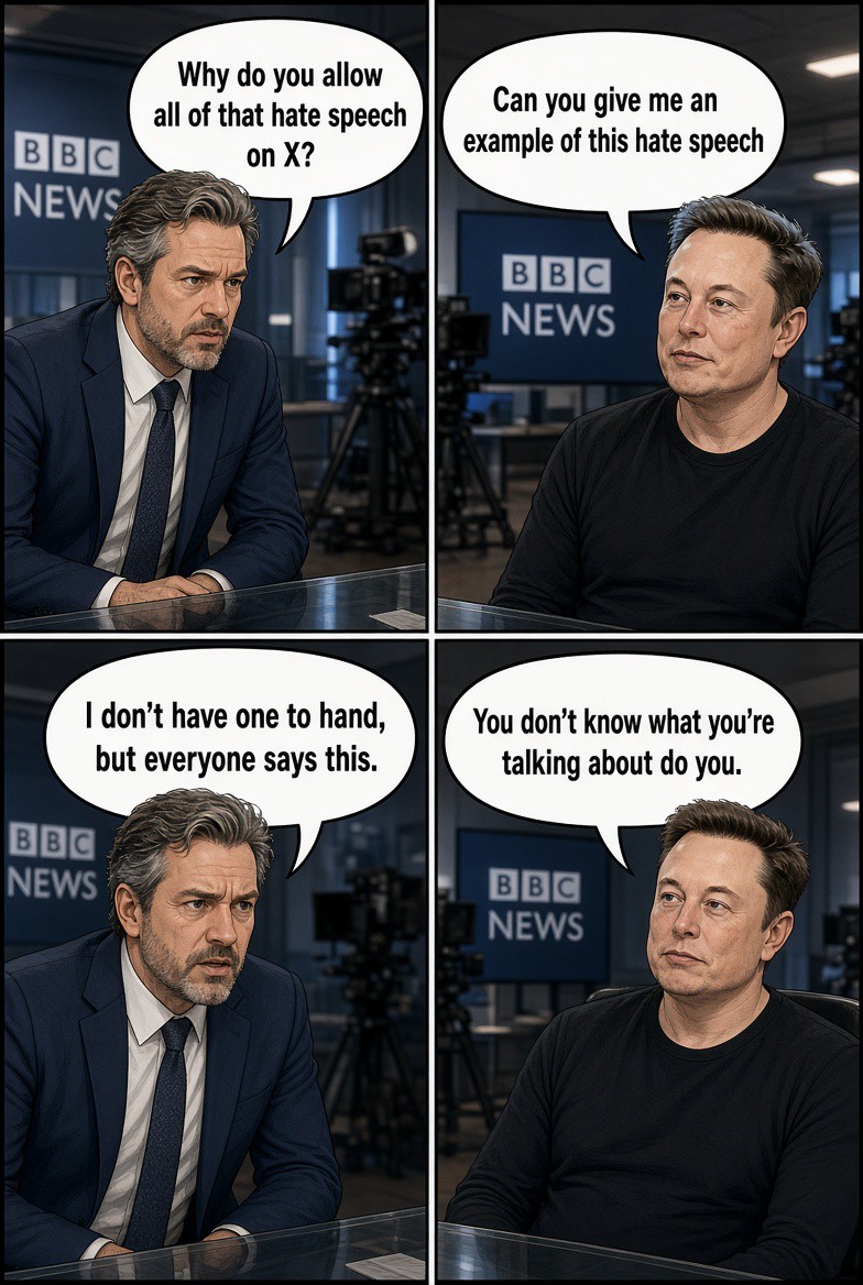 Elon knows you are lying