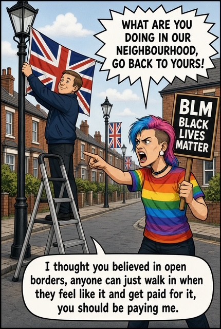 I thought you believed in open borders